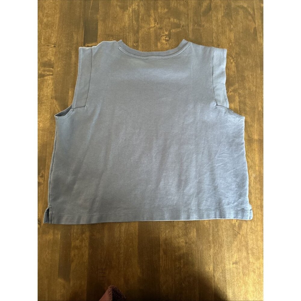 Haven Well Within Top Womens Tank Blue Minamalist Boho Lagenlook Sustainable - Picture 7 of 9